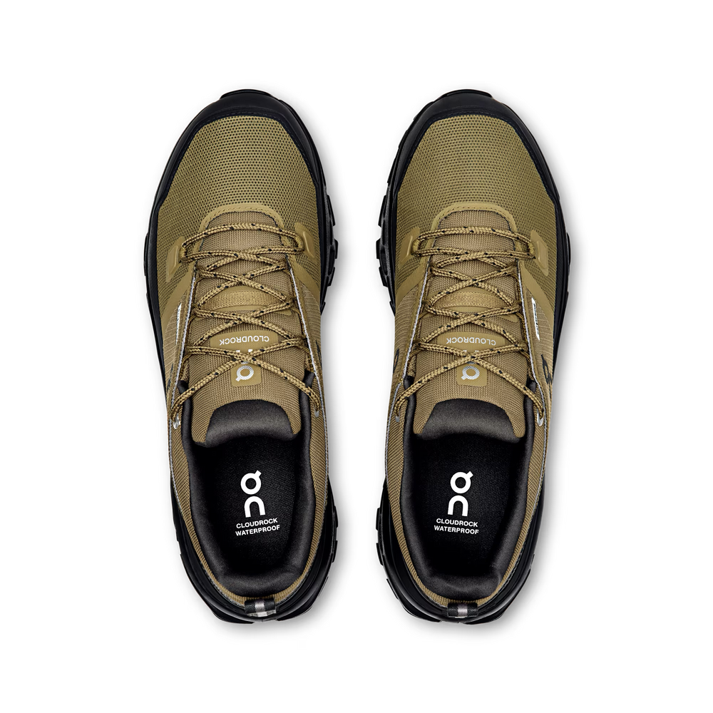 On Cloud Men's Cloudrock Low Waterproof - Hunter/Black On Cloud