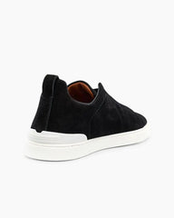 Men's Triple Stitch Suede Sneakers Tektoty