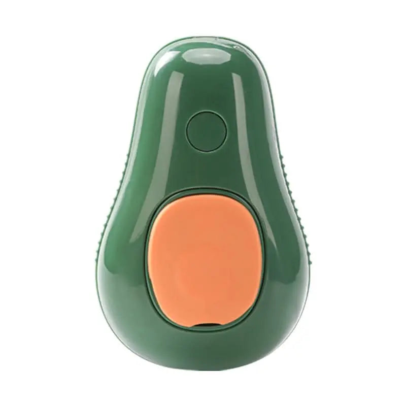 Steamy Cat Brush Cat Dog Grooming Comb Electric Self Cleaning Steam Cat Brush For Massage Avocado Shape Pet Spray Cat Grooming Tektoty