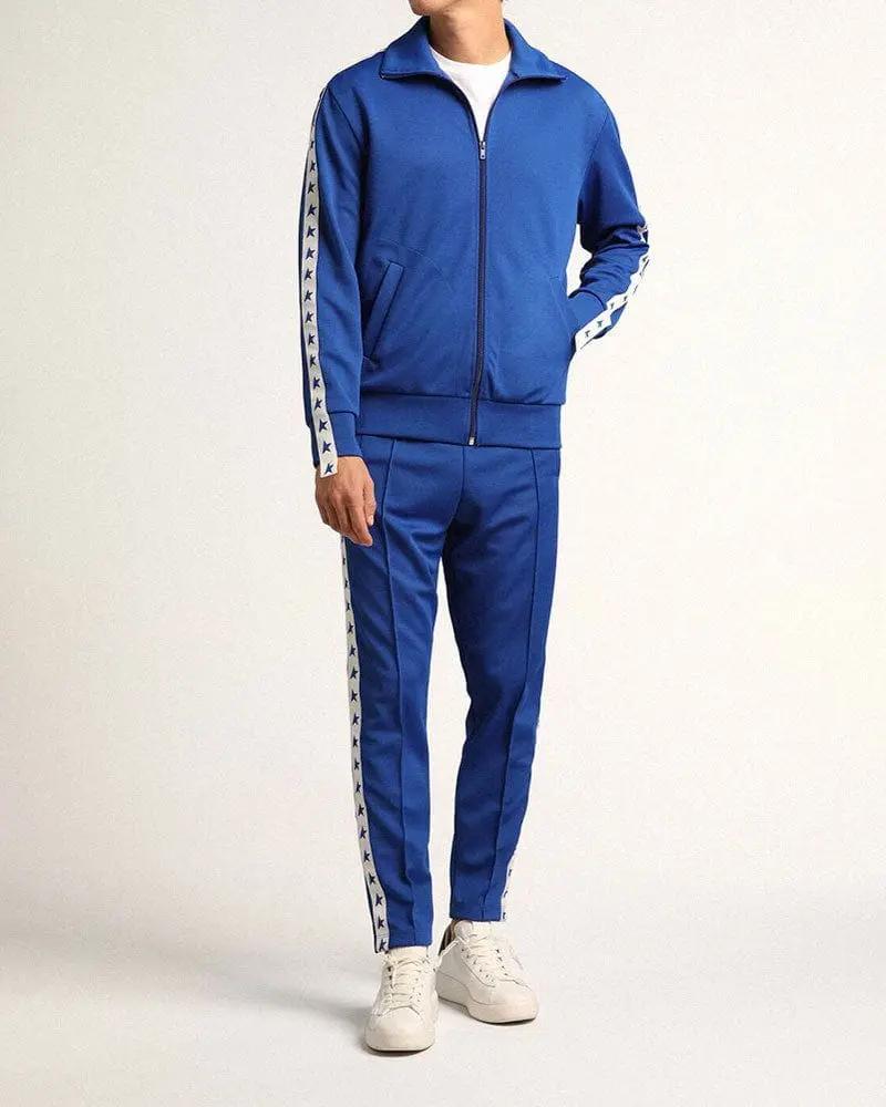 Men's Purestar with leather star and black leather heel tab sneakers Tektoty