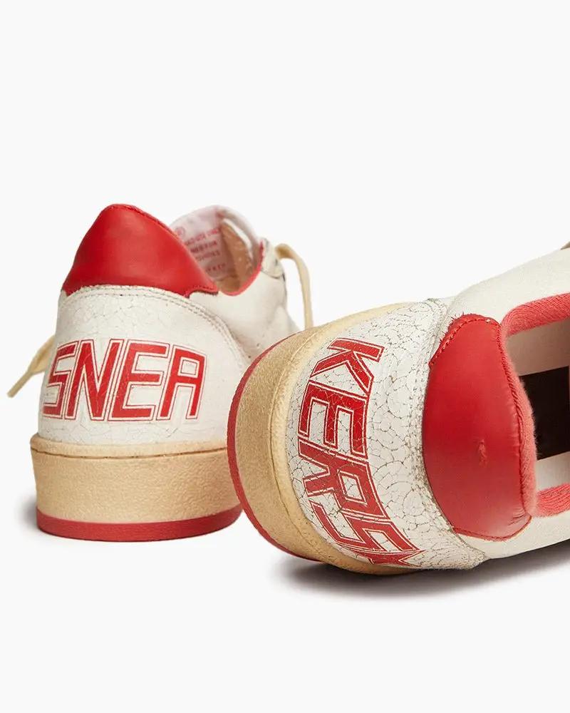 Classic Star White Leather Sneakers Tektoty