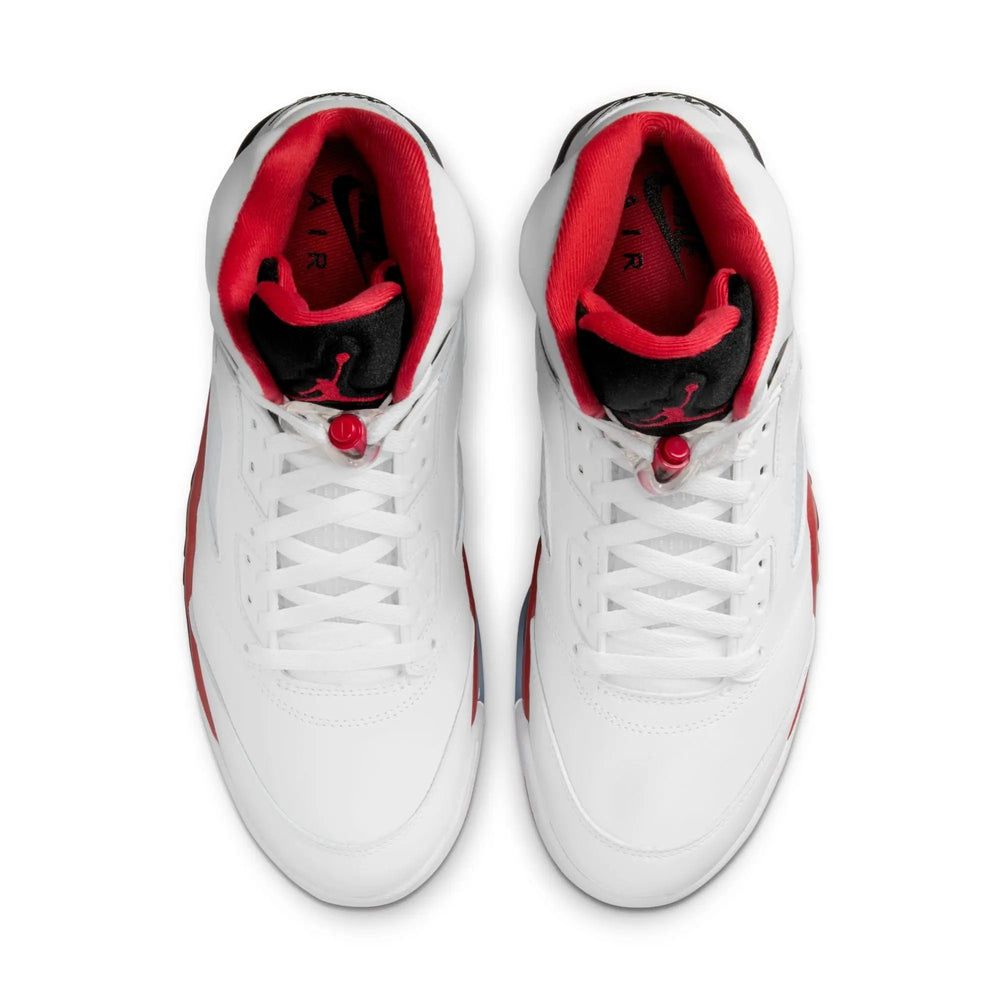 Air Jordan 5 Retro Fire Red Black Tongue Jordan