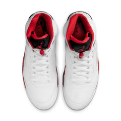 Air Jordan 5 Retro Fire Red Black Tongue Jordan