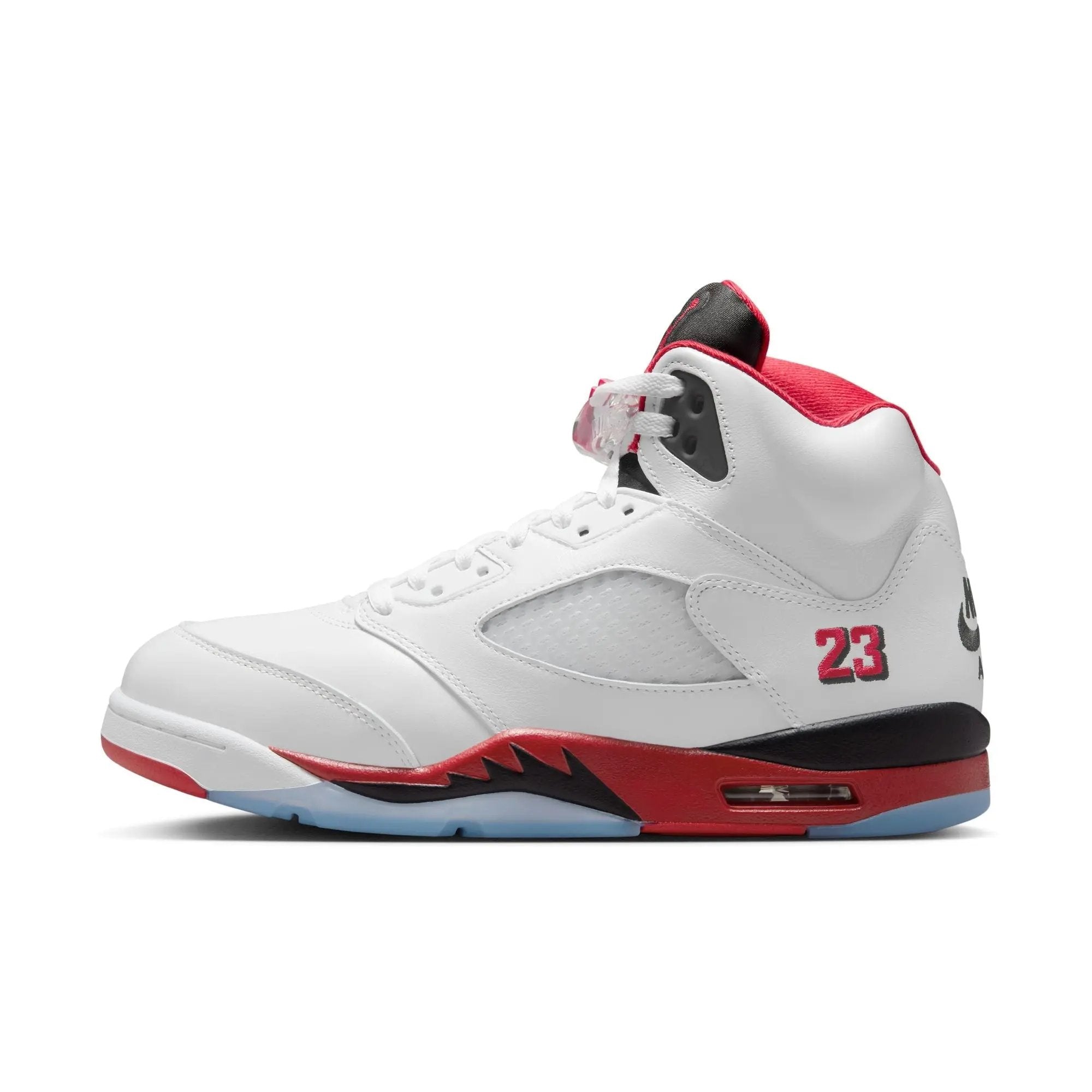 Air Jordan 5 Retro Fire Red Black Tongue Jordan