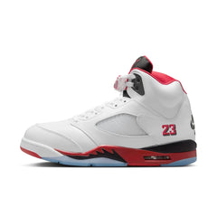 Air Jordan 5 Retro Fire Red Black Tongue Jordan