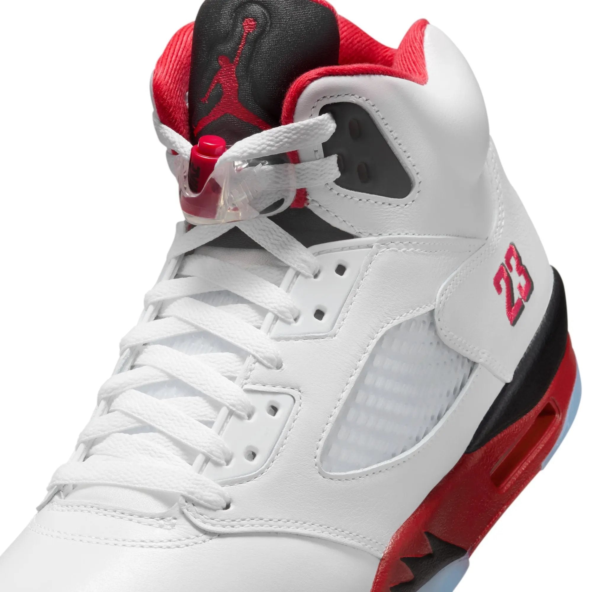 Air Jordan 5 Retro Fire Red Black Tongue Jordan
