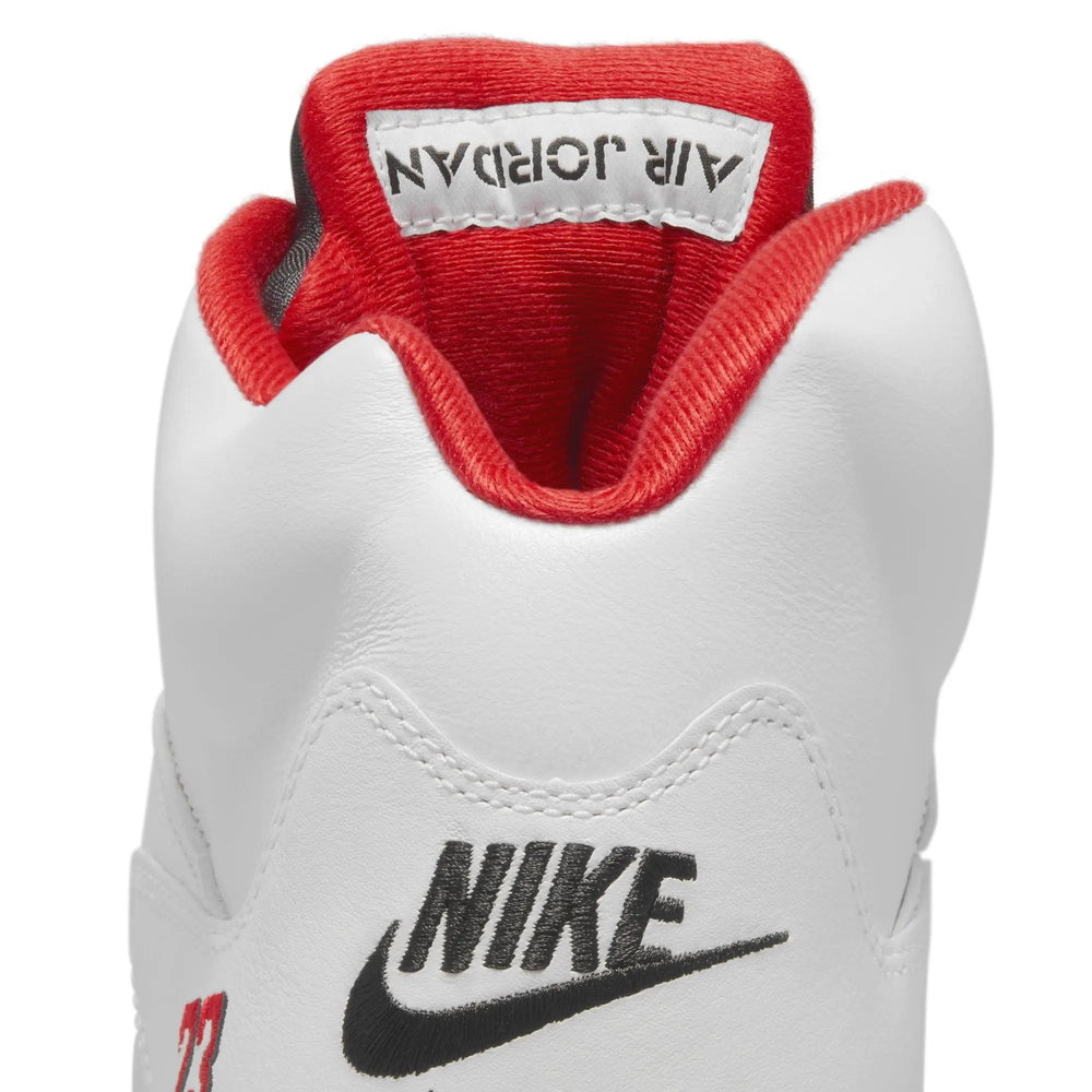 Air Jordan 5 Retro Fire Red Black Tongue Jordan