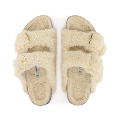 BIRKENSTOCK ARIZONA BIG BUCKLE SHEARLING TEDDY WOMEN N (NARROW) Tektoty
