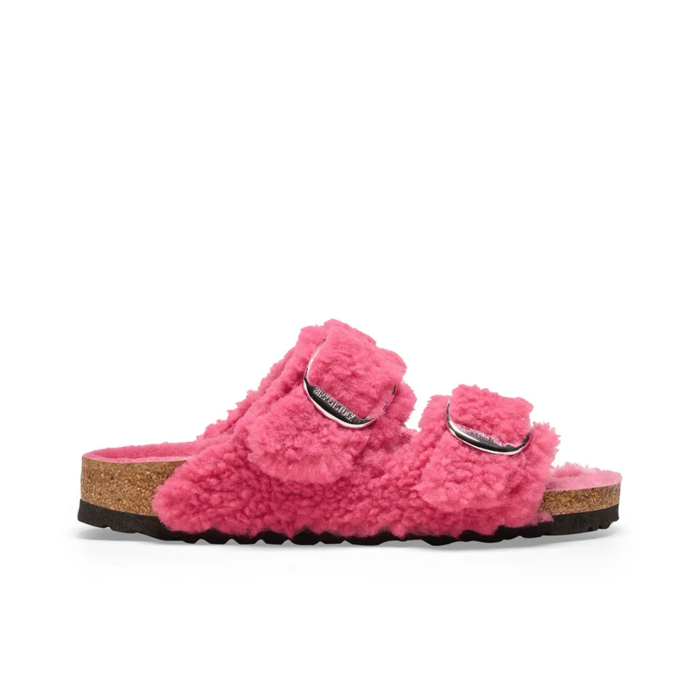BIRKENSTOCK ARIZONA BIG BUCKLE SHEARLING TEDDY WOMEN N (NARROW) Tektoty