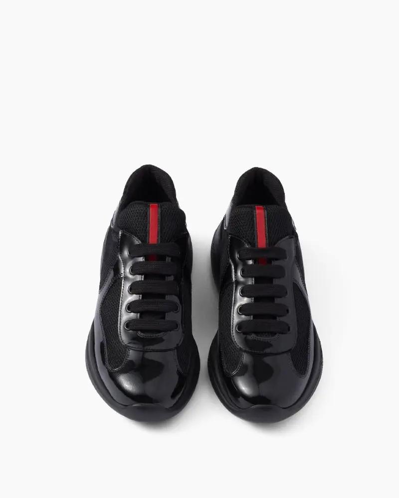 Biker Fabric Comfortable Breathable Sneakers Tektoty