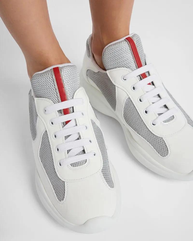 Biker Fabric Comfortable Breathable Sneakers Tektoty