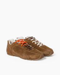 Suede Distressed Finish Mismatched Laces Sneakers Tektoty