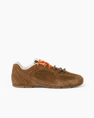 Suede Distressed Finish Mismatched Laces Sneakers Tektoty