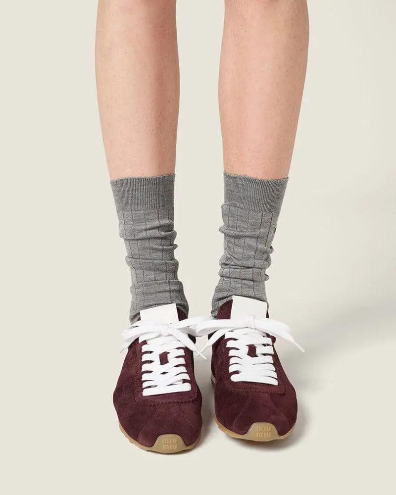 Women's Plume Suede Sneakers Tektoty