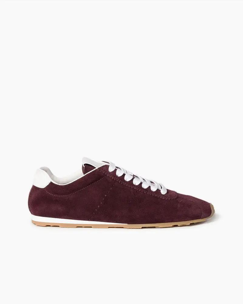 Women's Plume Suede Sneakers Tektoty