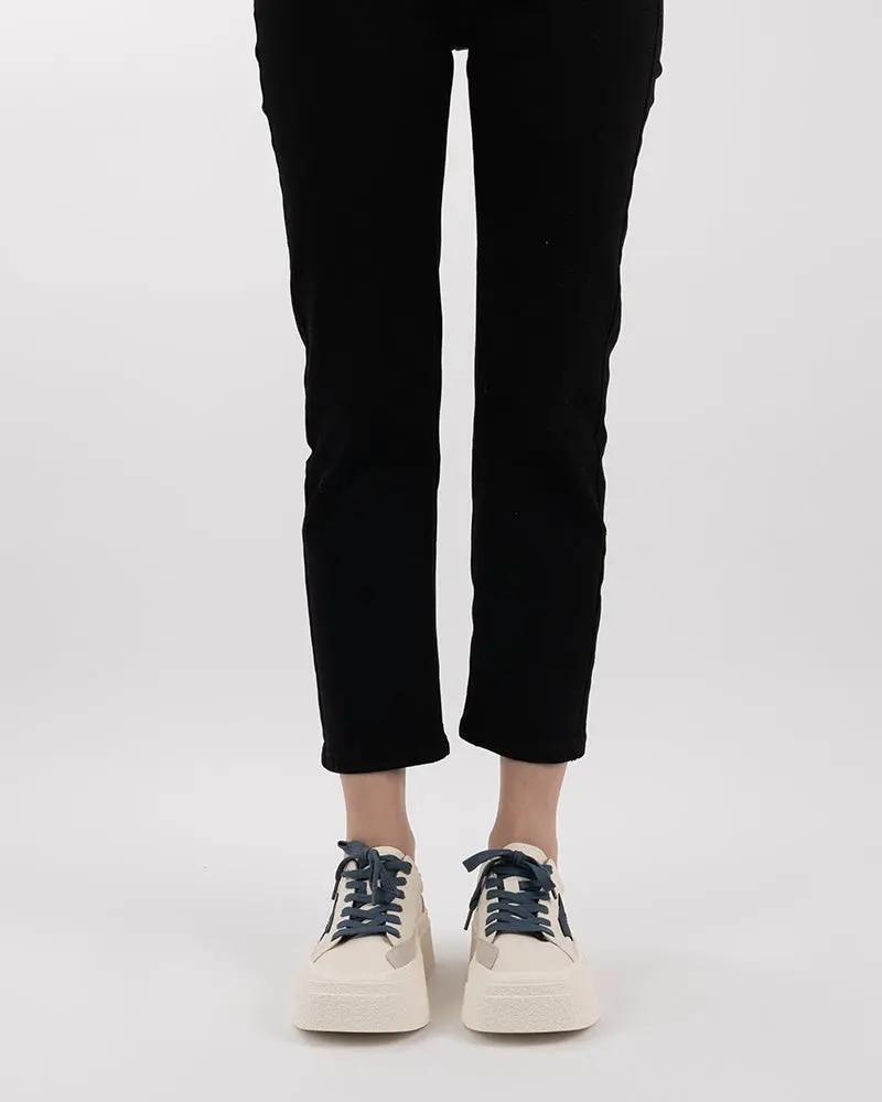 Star Pattern Lightweight Platform Sneakers Tektoty