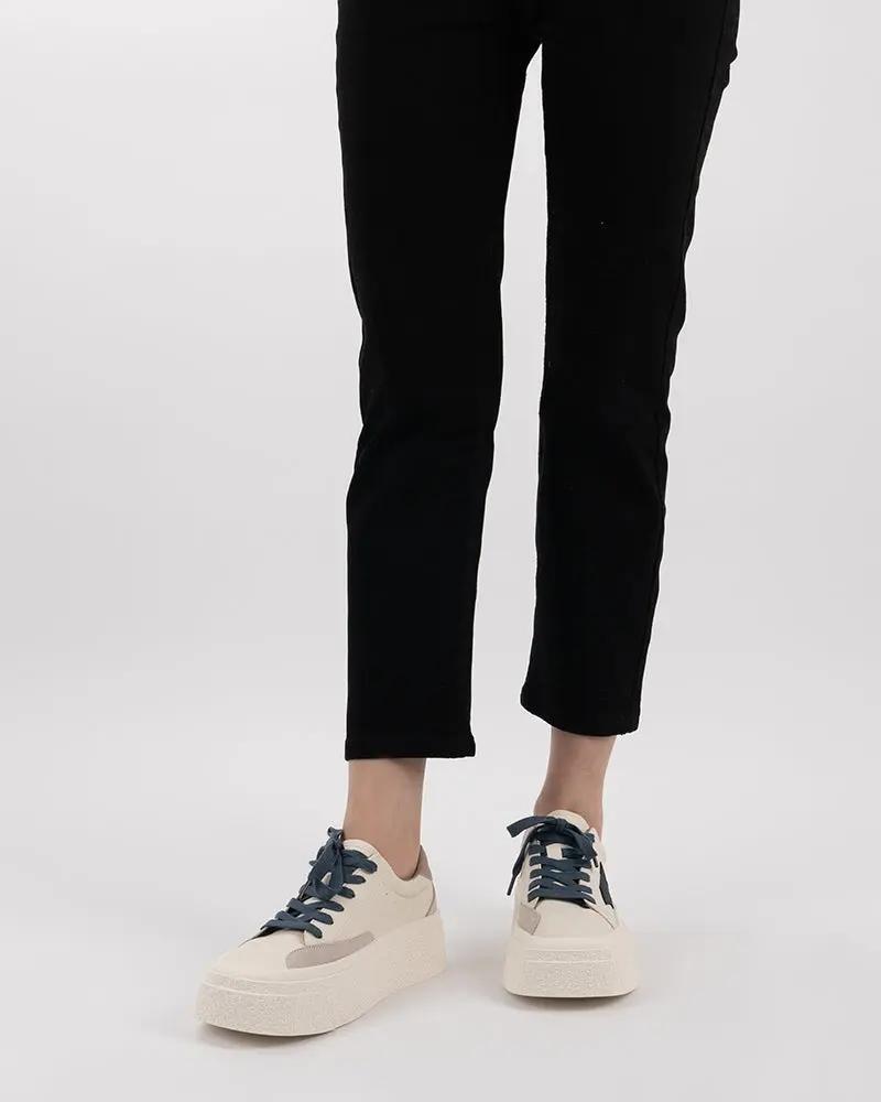 Star Pattern Lightweight Platform Sneakers Tektoty