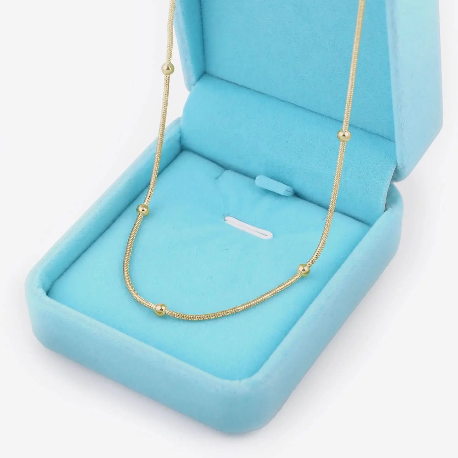 Dainty Beaded Necklace Tektoty