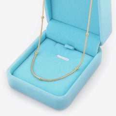 Dainty Beaded Necklace Tektoty