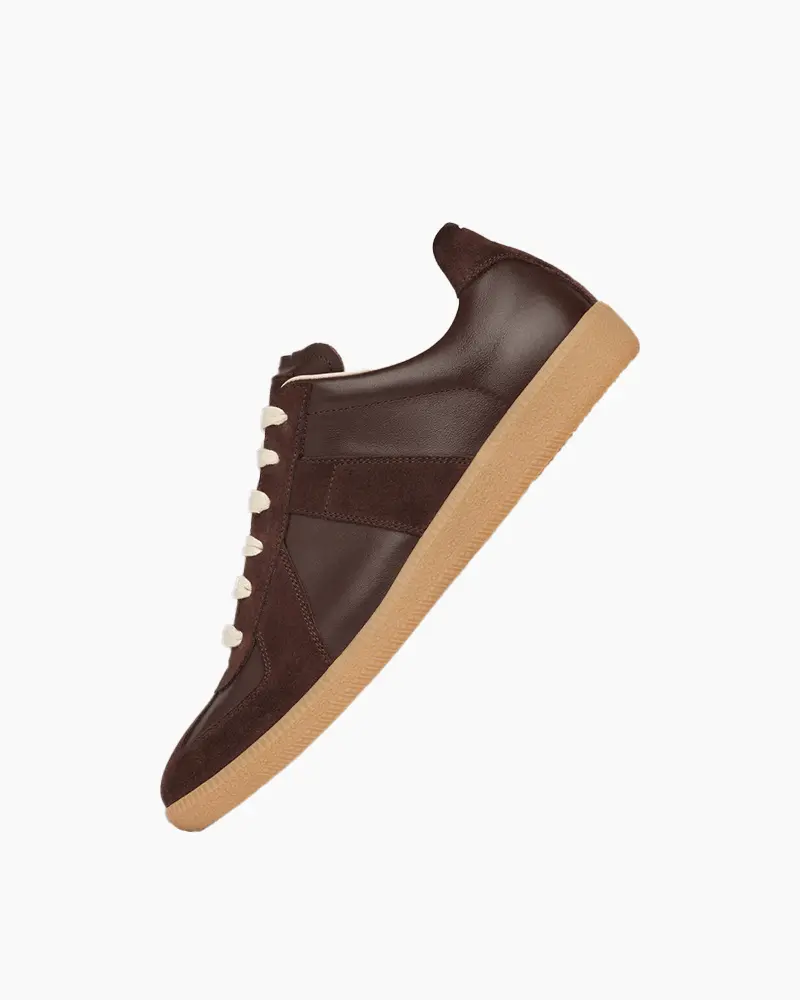 Urban Heritage Retro Leather Sneakers Tektoty