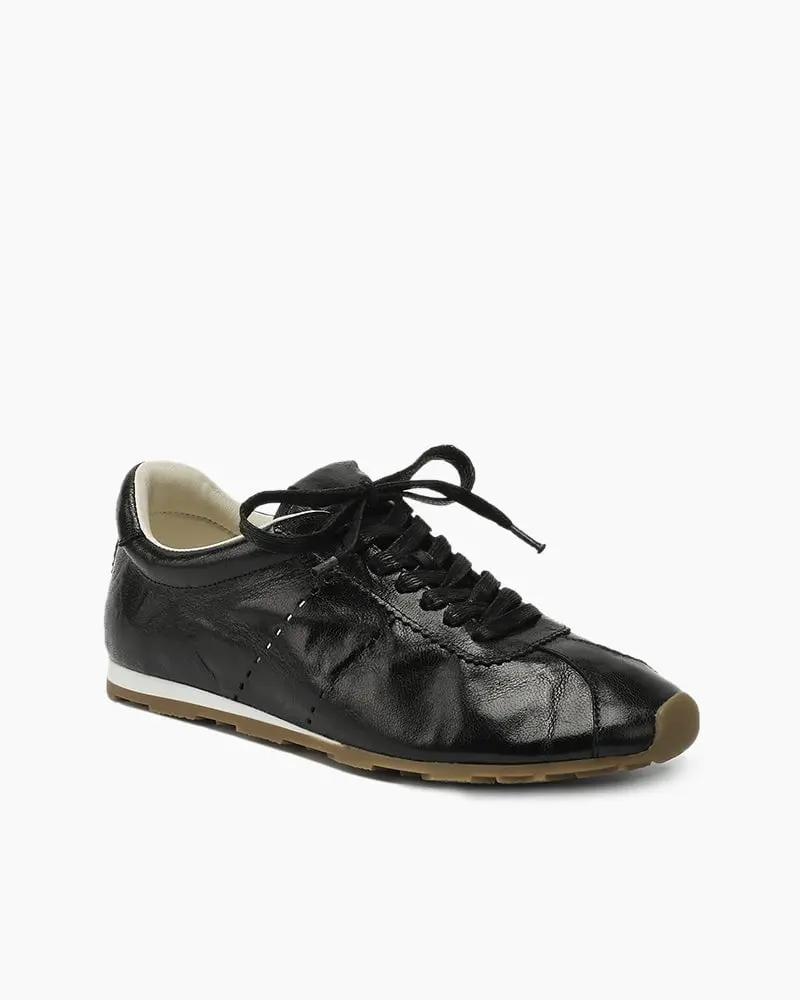 Contrast Nappa Leather Lightweight Sole Sneaker Tektoty