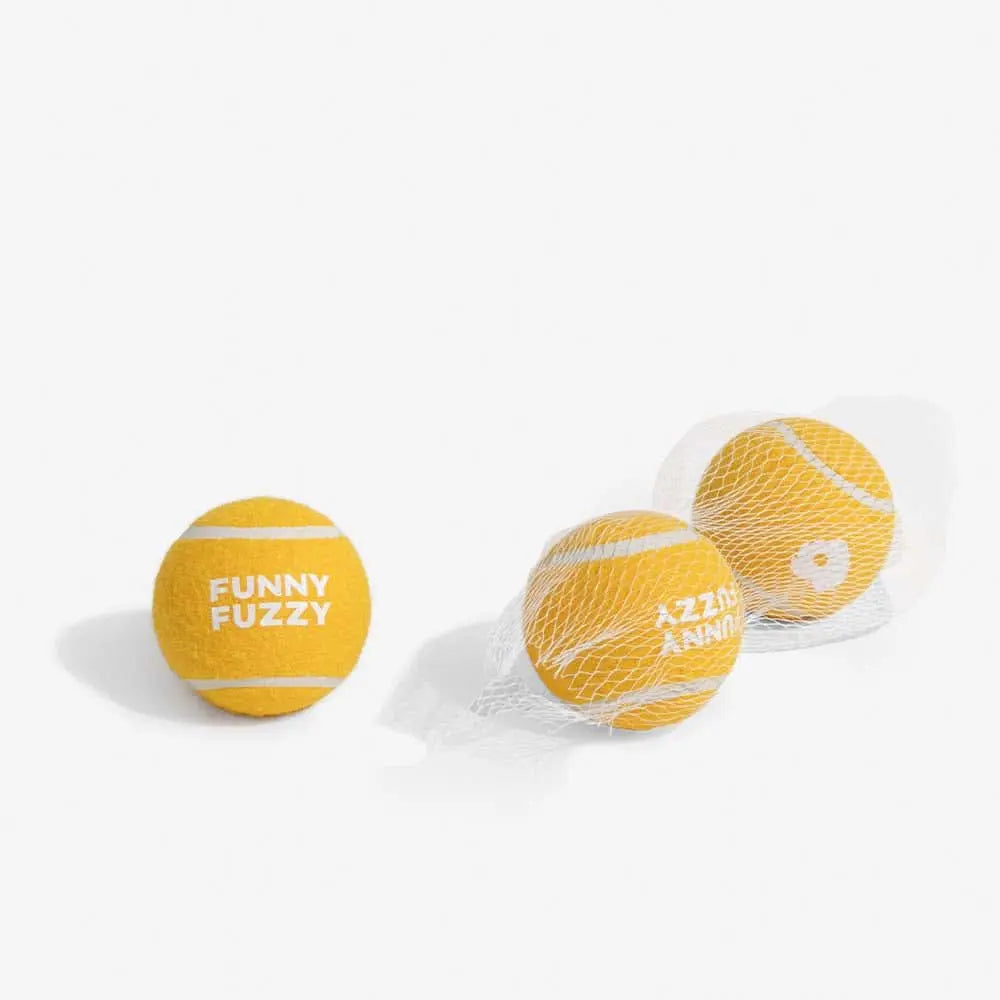 Tennis Ball Dog Toy - Squeaky & Bounce Tektoty