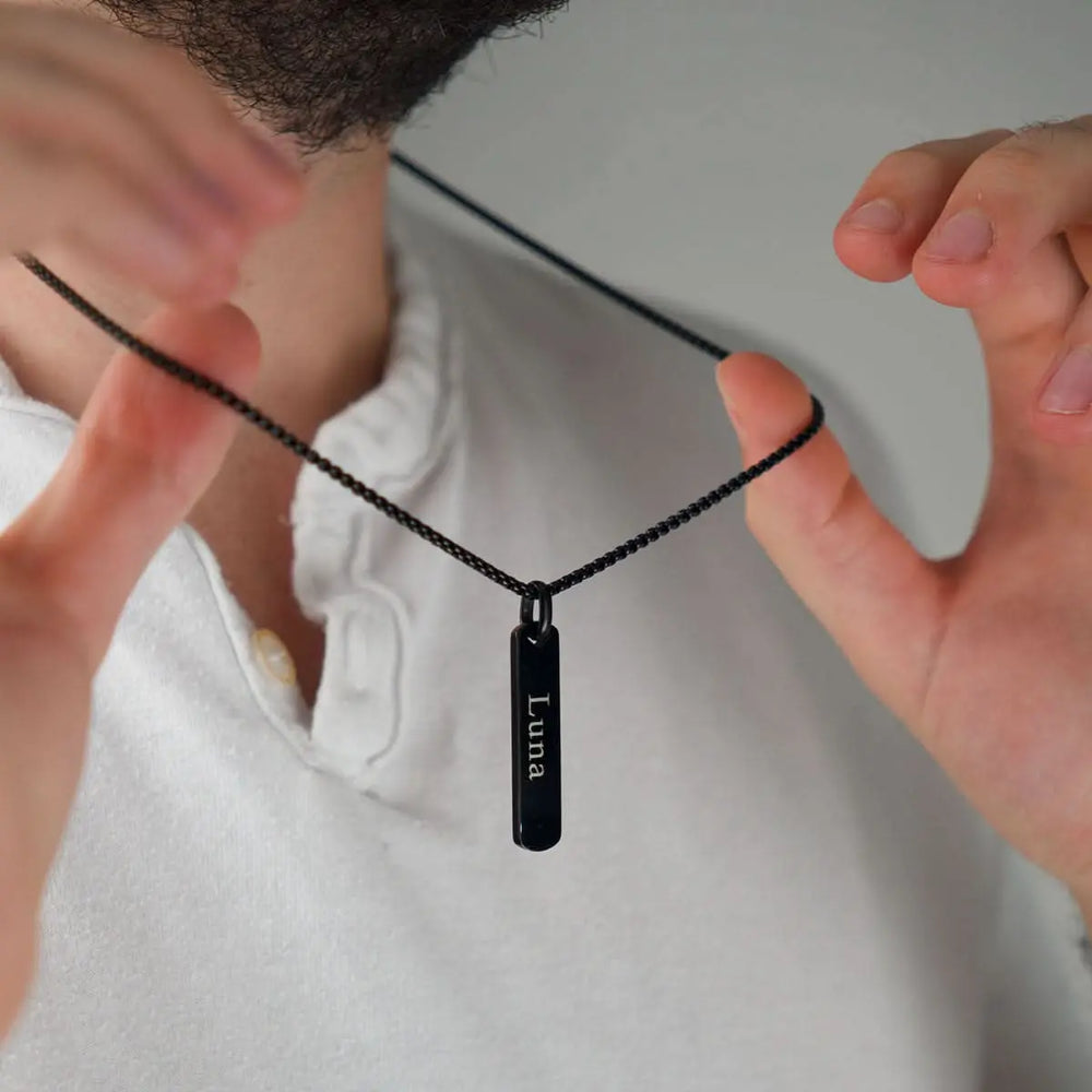 Flat Bar Necklace Tektoty