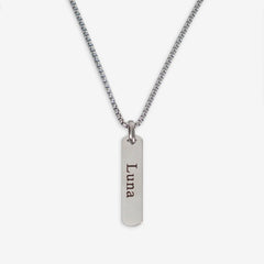 Flat Bar Necklace Tektoty