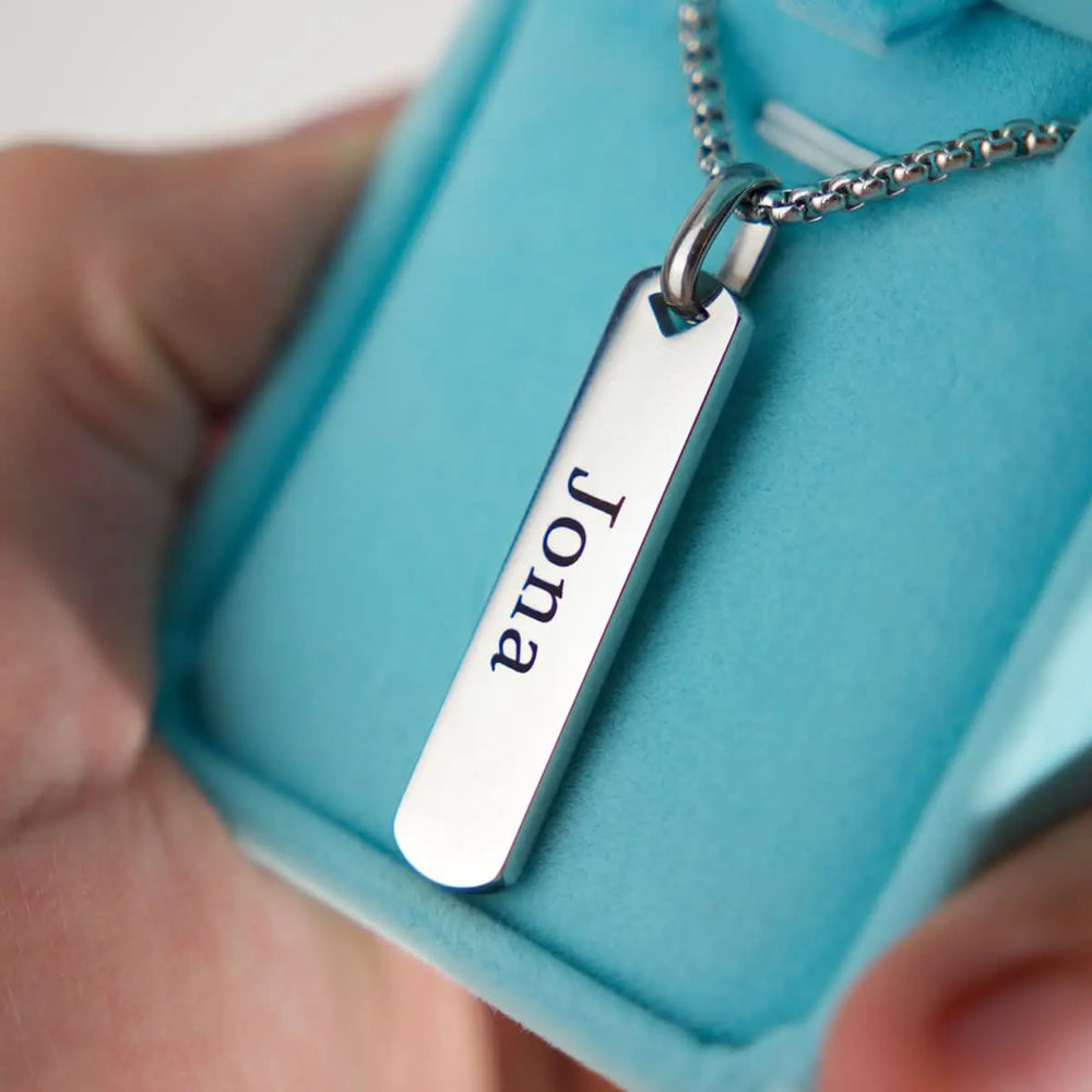 Flat Bar Necklace Tektoty