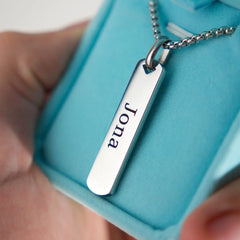 Flat Bar Necklace Tektoty