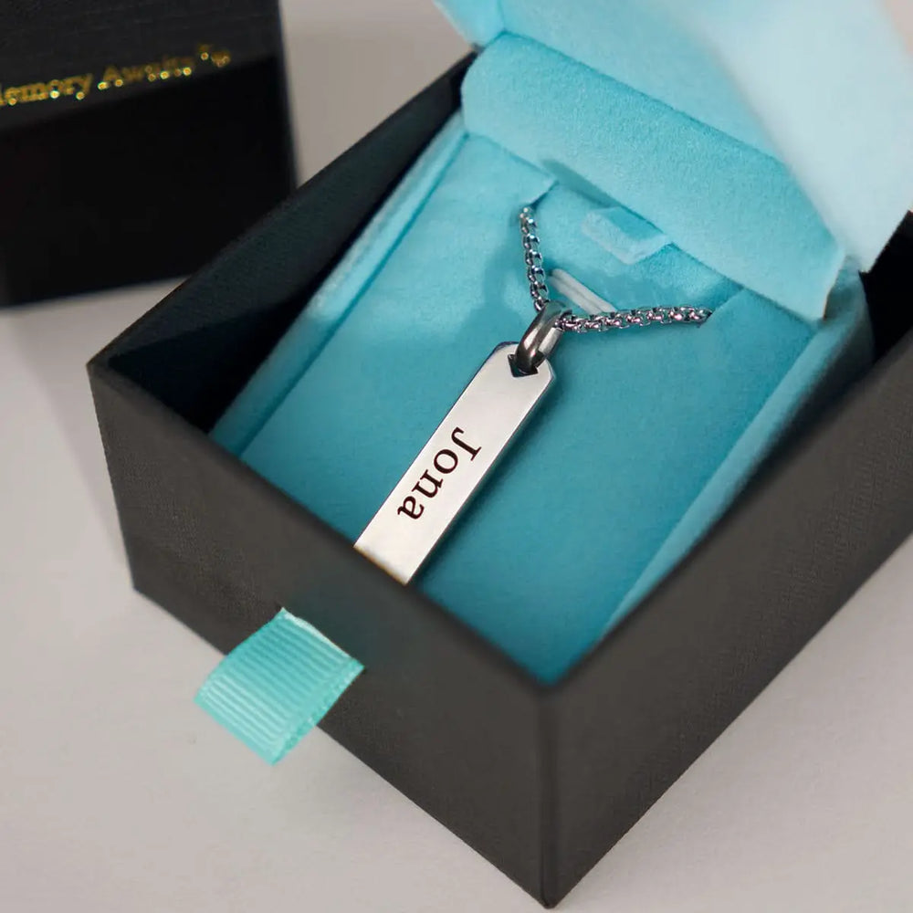 Flat Bar Necklace Tektoty