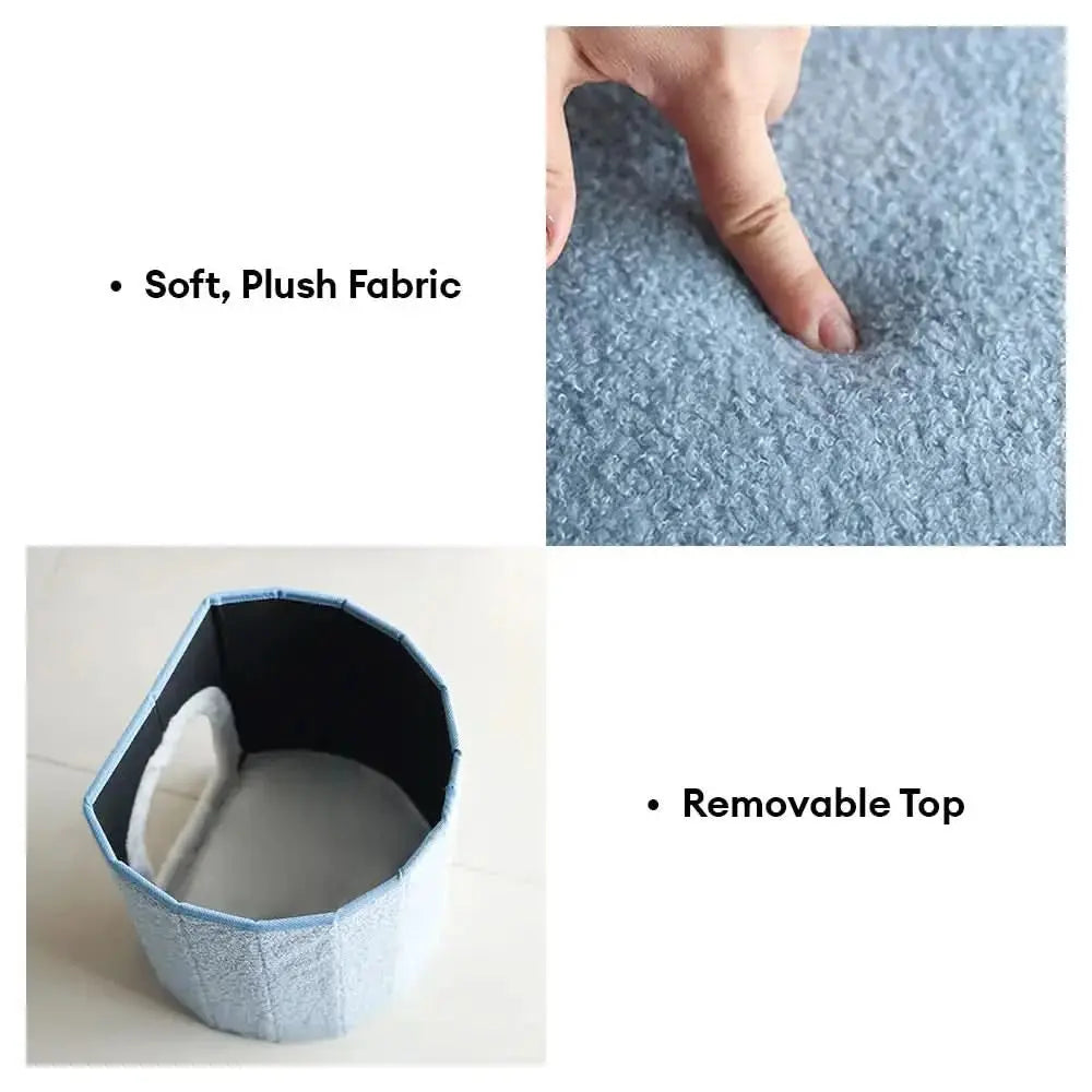 Portable Home Ottoman Pet House Foldable Condo Cat Cave Tektoty