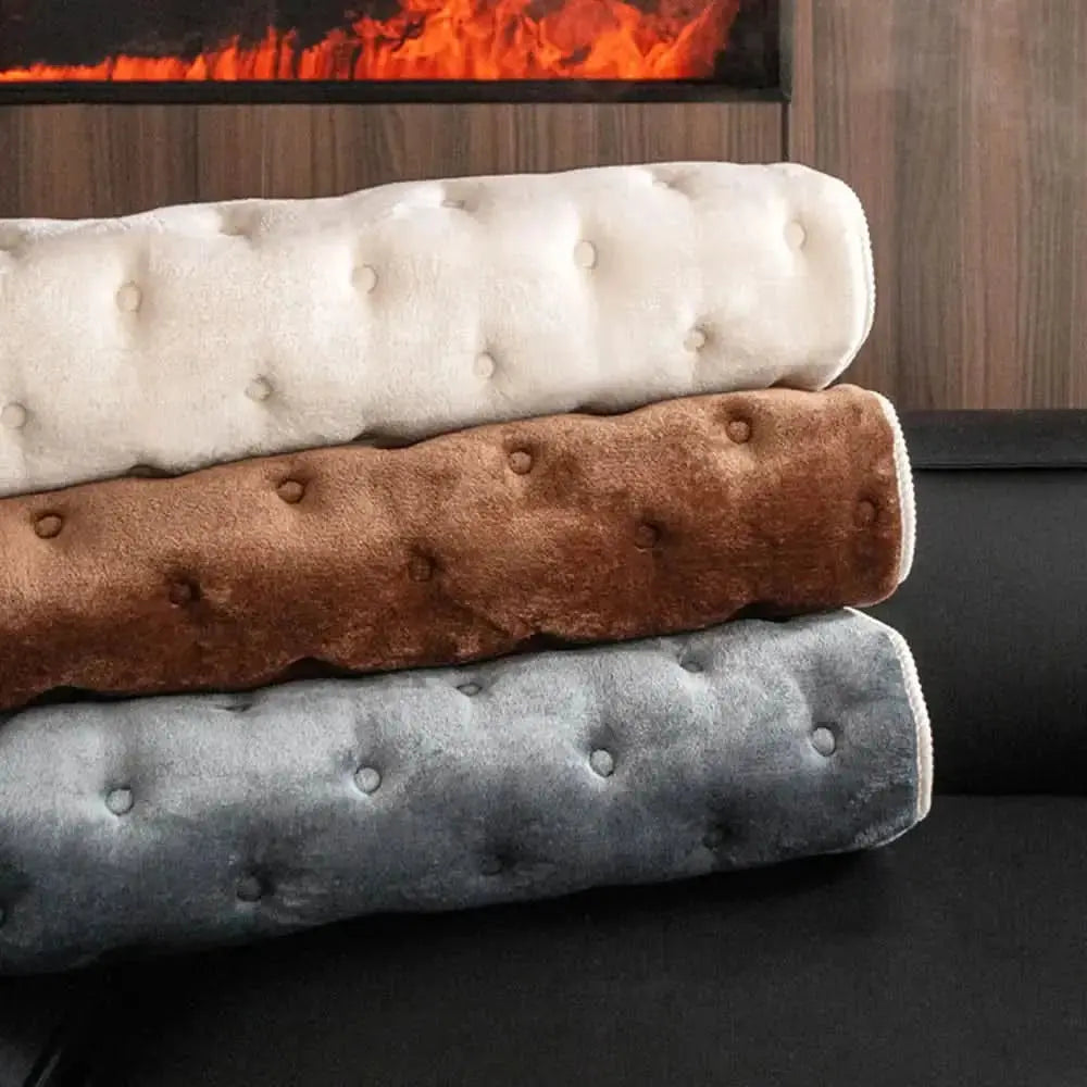 Vintage Leather Sofa Protection Non-Slip Couch Cover Tektoty