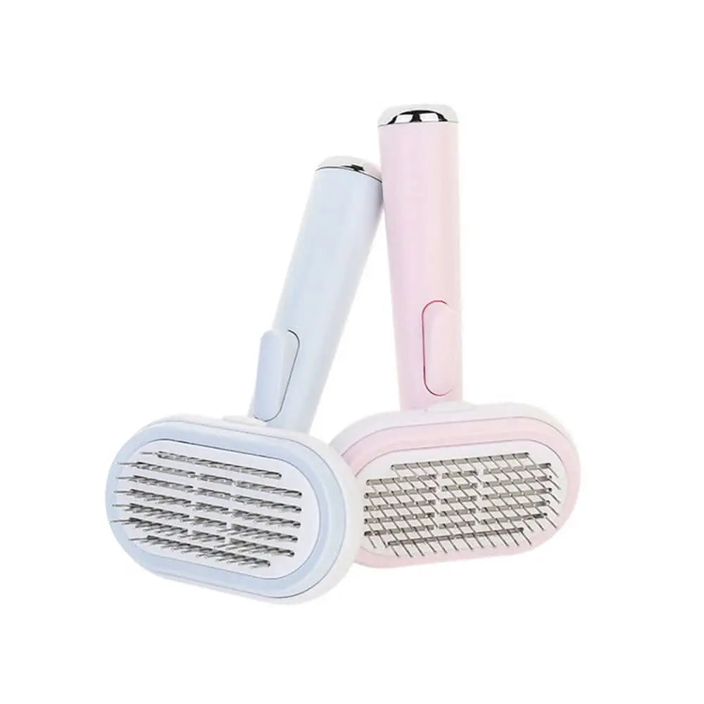 5 IN 1 Dogs & Cats Self-Cleaning Brush Pet Grooming Kit Tektoty