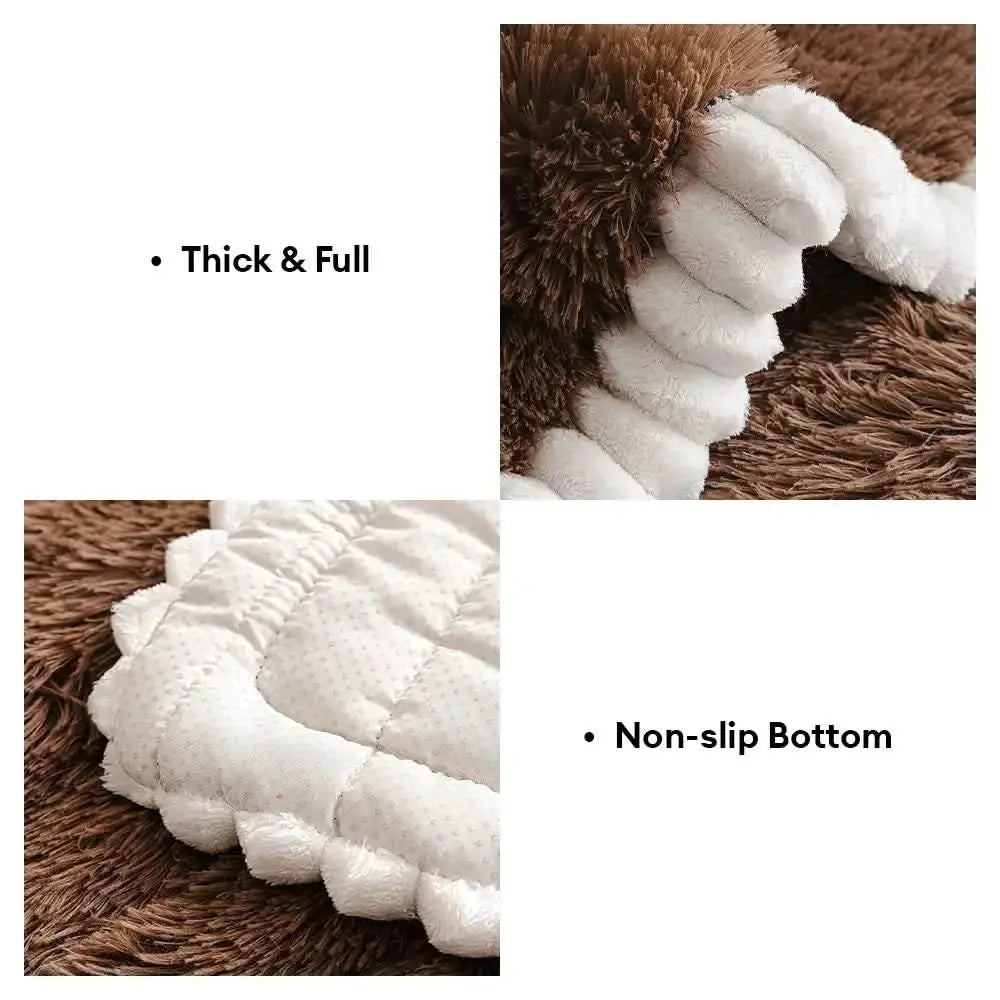Luxury Fluffy Plush Thickened Comfortable Non-Slip Couch Cover Tektoty