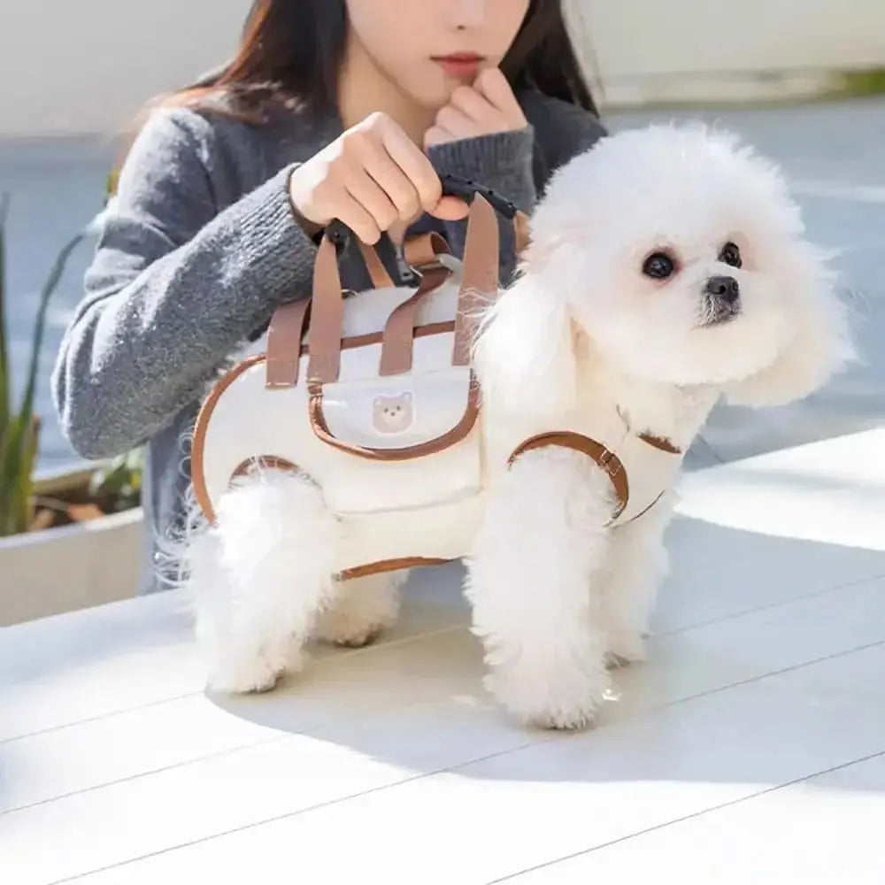 Multifunctional Portable Traction Cross-body Small Dog Carrier Backpack Tektoty