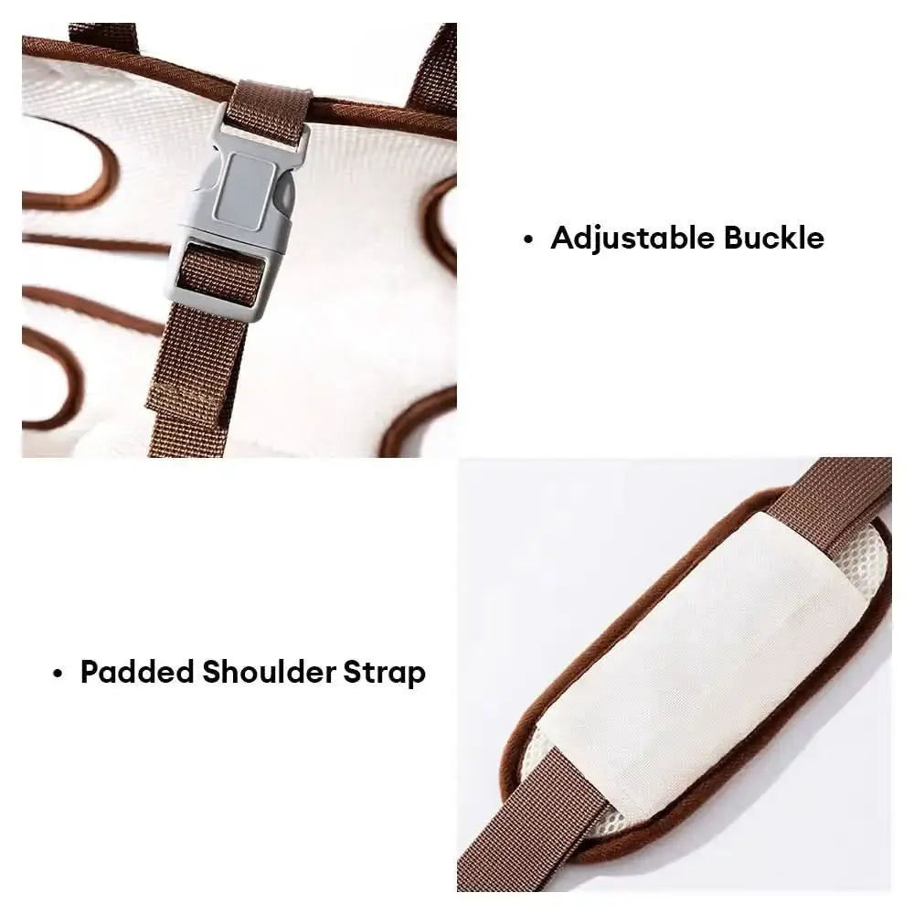 Multifunctional Portable Traction Cross-body Small Dog Carrier Backpack Tektoty