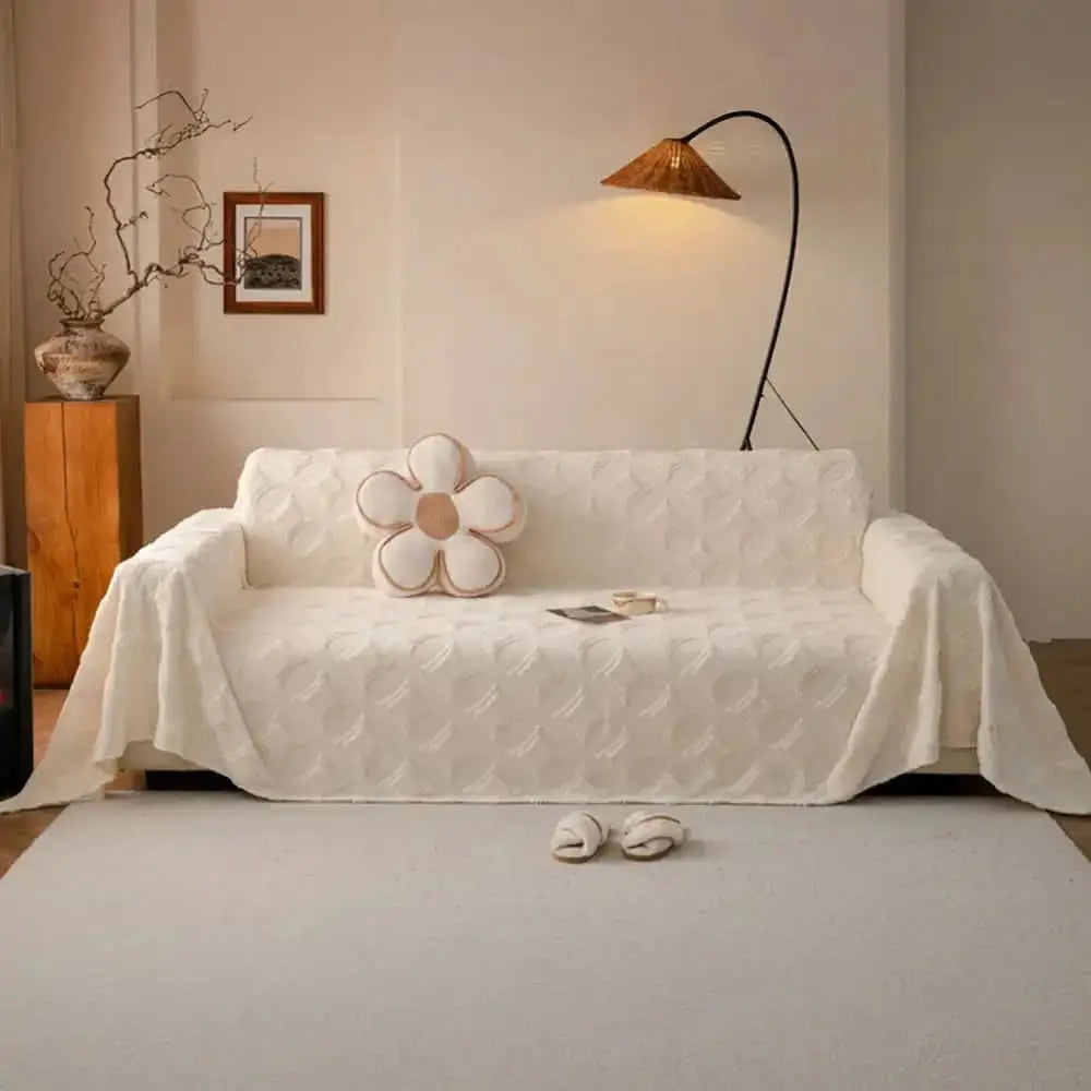 Star Series Plush Multifunctional Sofa Protective Couch Cover Tektoty