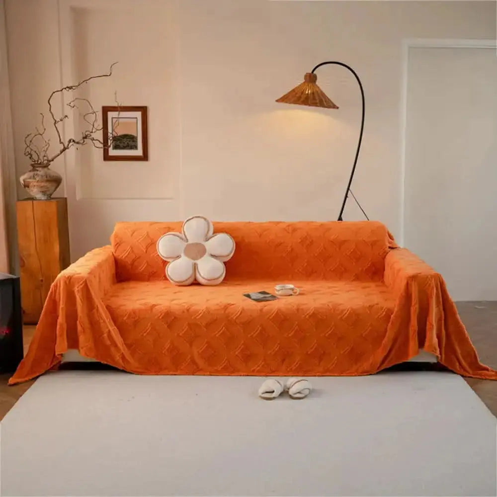 Star Series Plush Multifunctional Sofa Protective Couch Cover Tektoty