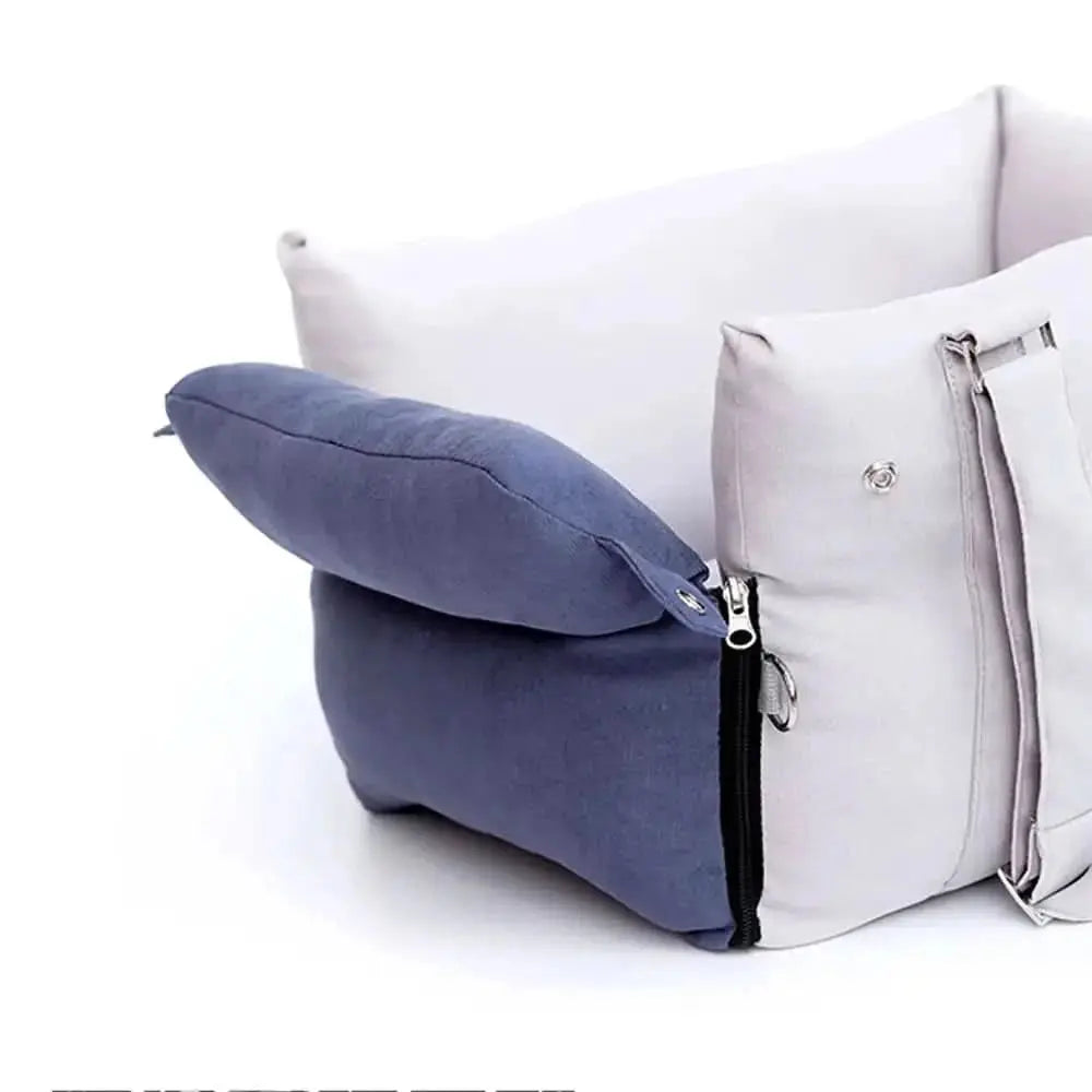 Thick Full-Lining Dual-Purpose Travel Bag Center Console Dog Car Seat Tektoty