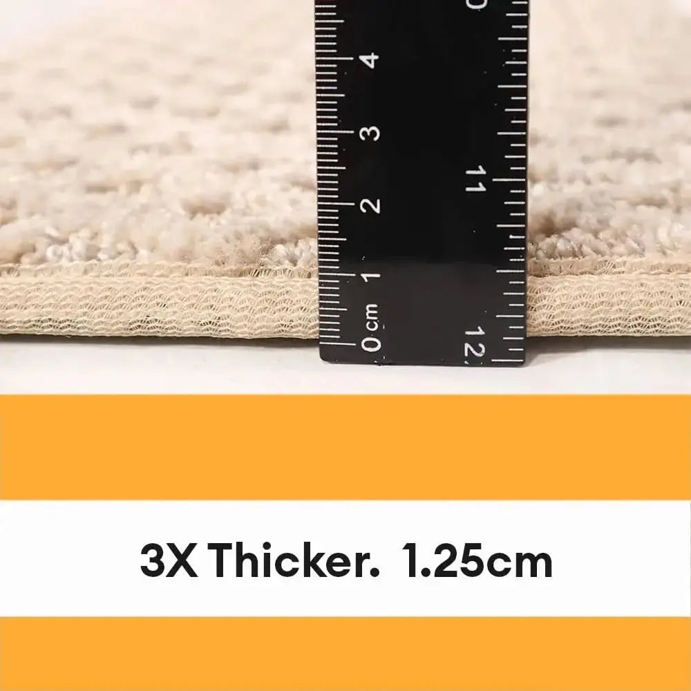 Soft Plush Indoor Stair Protectors Pet Friendly Tape Free Carpet Stair Treads Tektoty