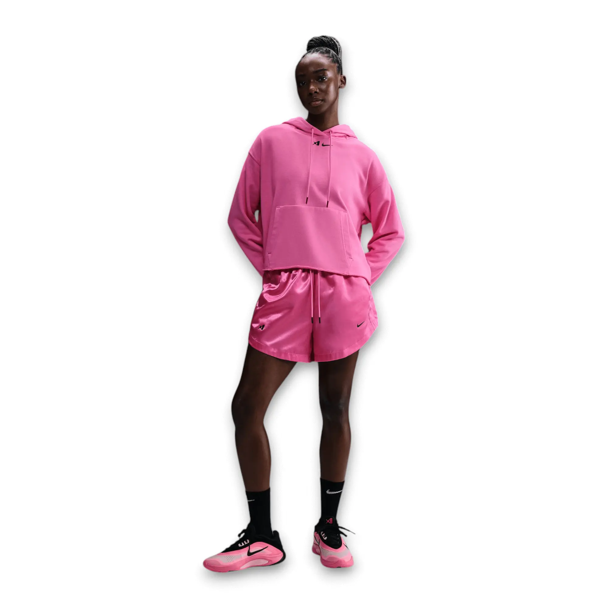 A'ja Wilson Oversized Cropped Hoodie Tektoty