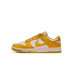 WMNS Dunk Low Dark Sulfur Gold Mini Swoosh Tektoty