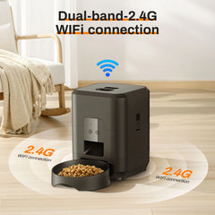 Smart Automatic Pet Feeder with Timed Dispensing