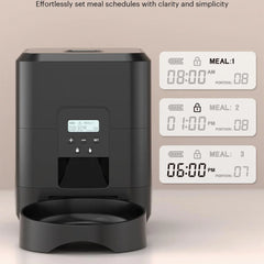 Smart Automatic Pet Feeder with Timed Dispensing