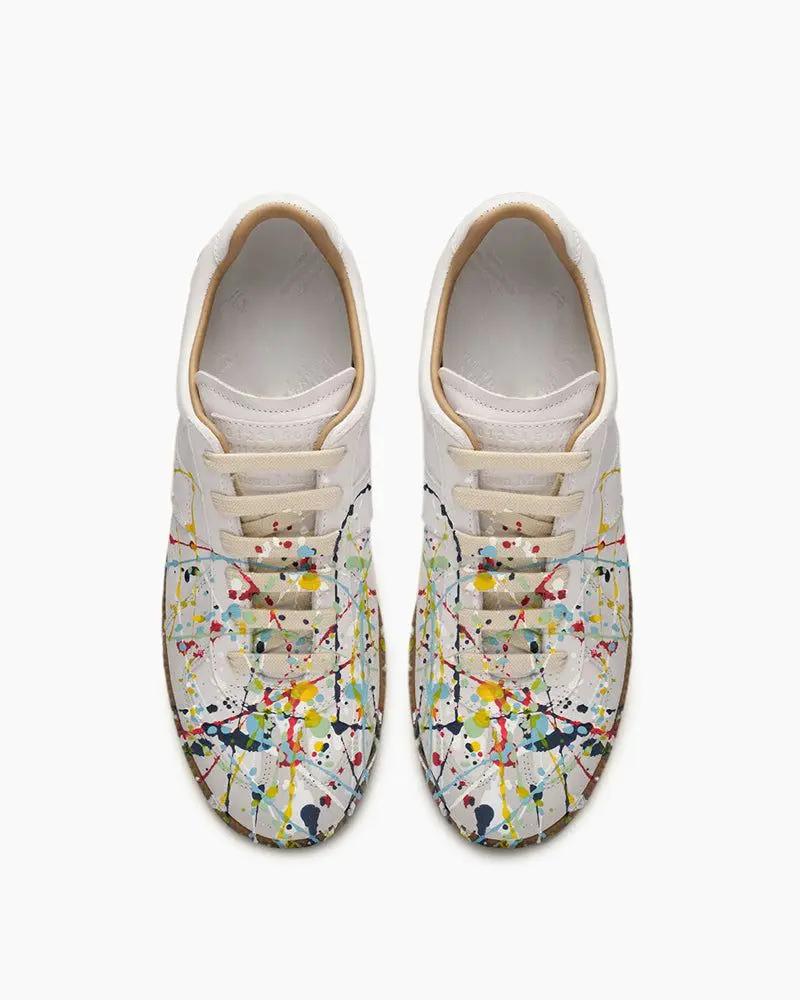 Infinite Imagination Splatter Art Street Sneakers Tektoty