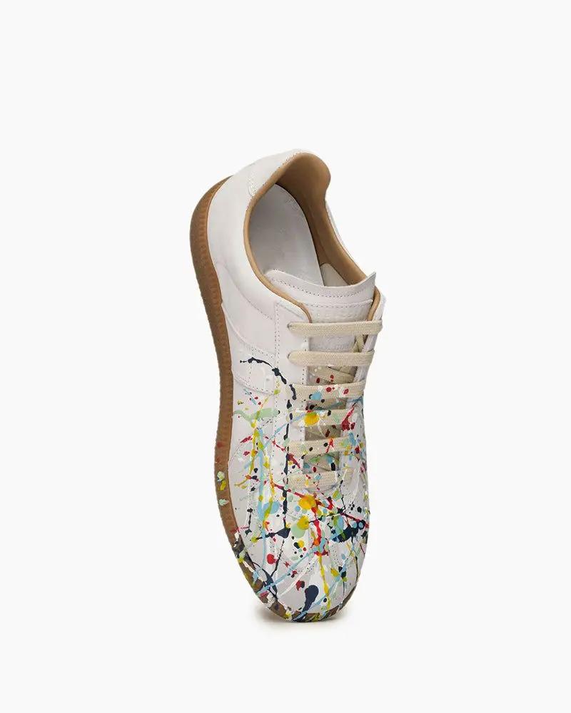 Infinite Imagination Splatter Art Street Sneakers Tektoty