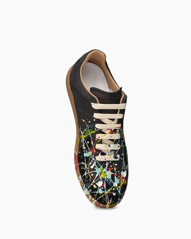 Infinite Imagination Splatter Art Street Sneakers Tektoty