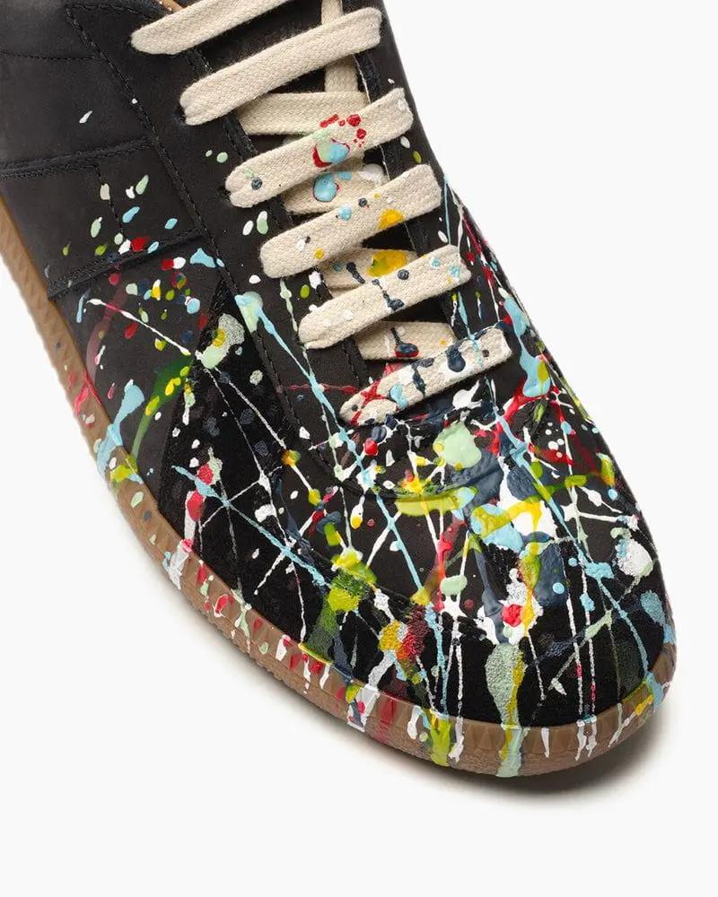 Infinite Imagination Splatter Art Street Sneakers Tektoty