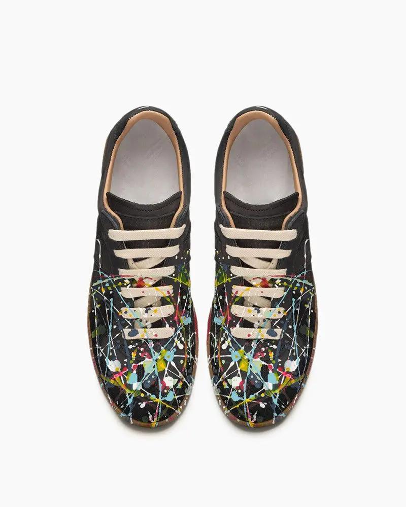 Infinite Imagination Splatter Art Street Sneakers Tektoty